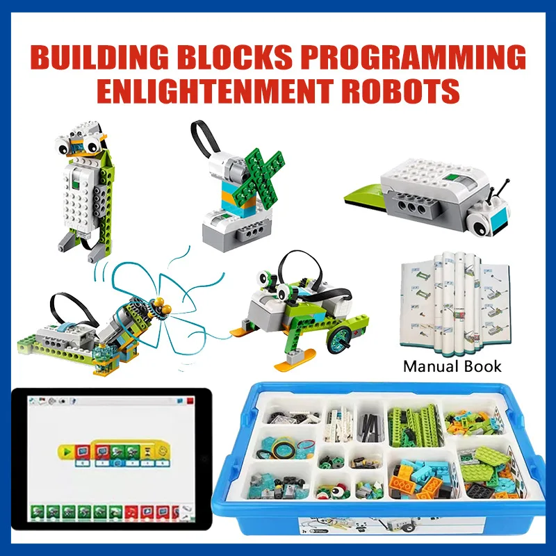 Kids Education Hub - Robot programmabile compatibile WEDO2.0 45300 con