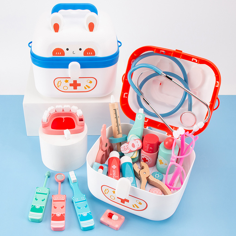 Kids Doctor Education - Set Giocattolo Dottore Coniglio LazyChild per