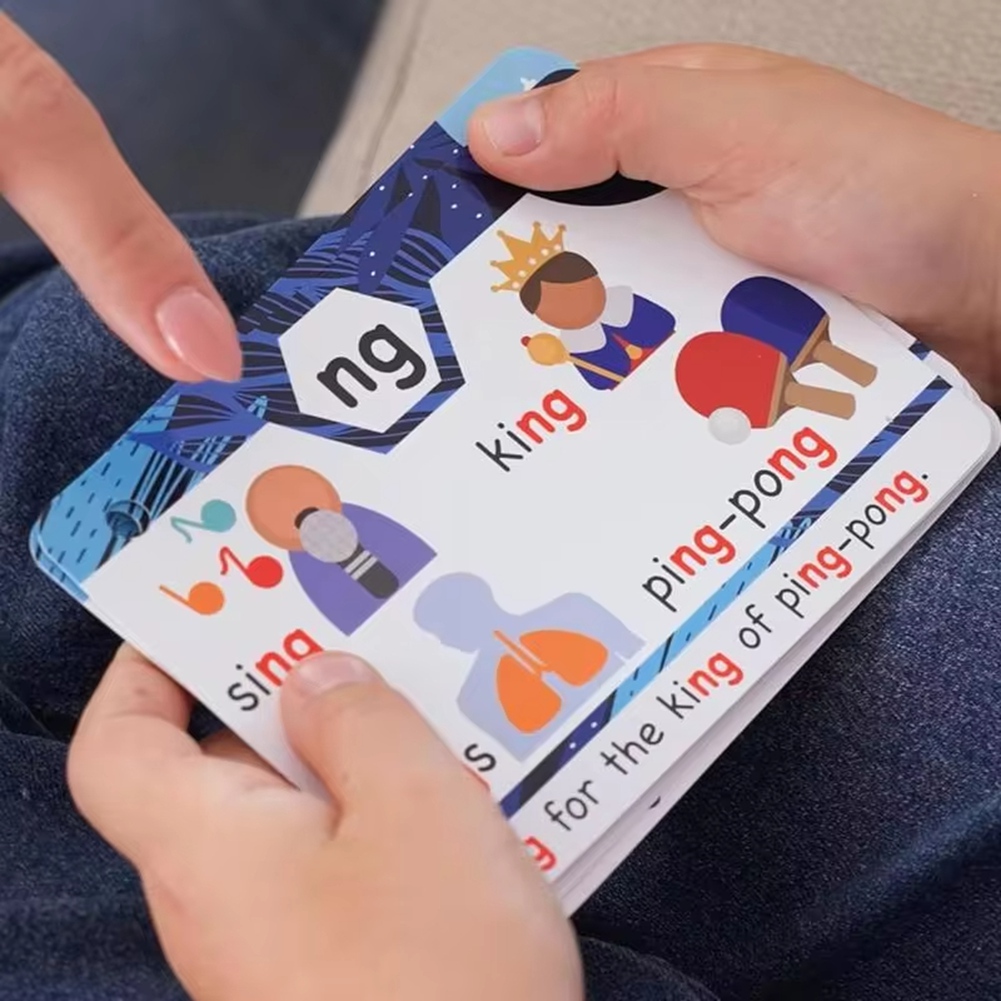 Phonics Card Game - ROSQ Phonics Sight Words Schede flash