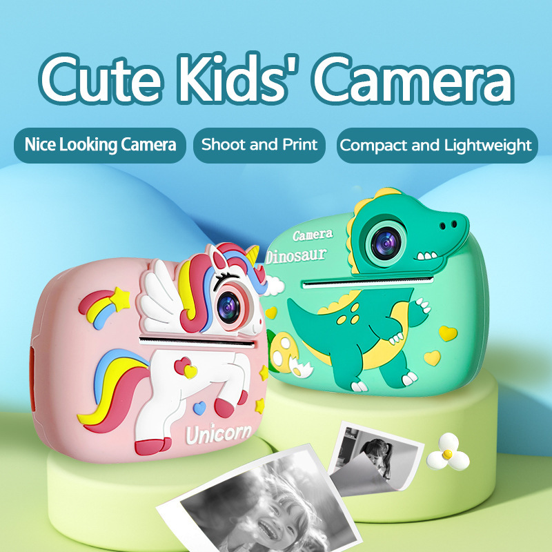 Education Kids Definition - Fotocamera Digitale Istantanea D1 con Stampa