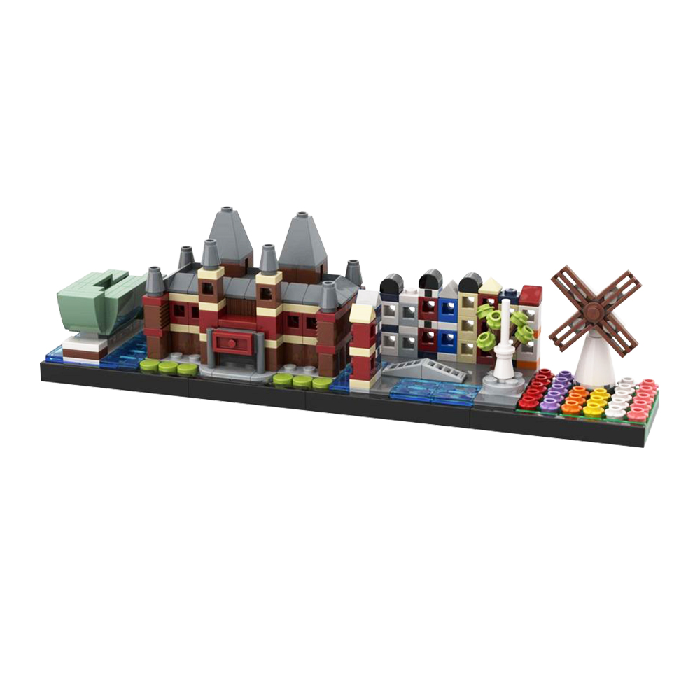 Kids Education Pdf - MOC City Movie Amsterdamed Skyline Building