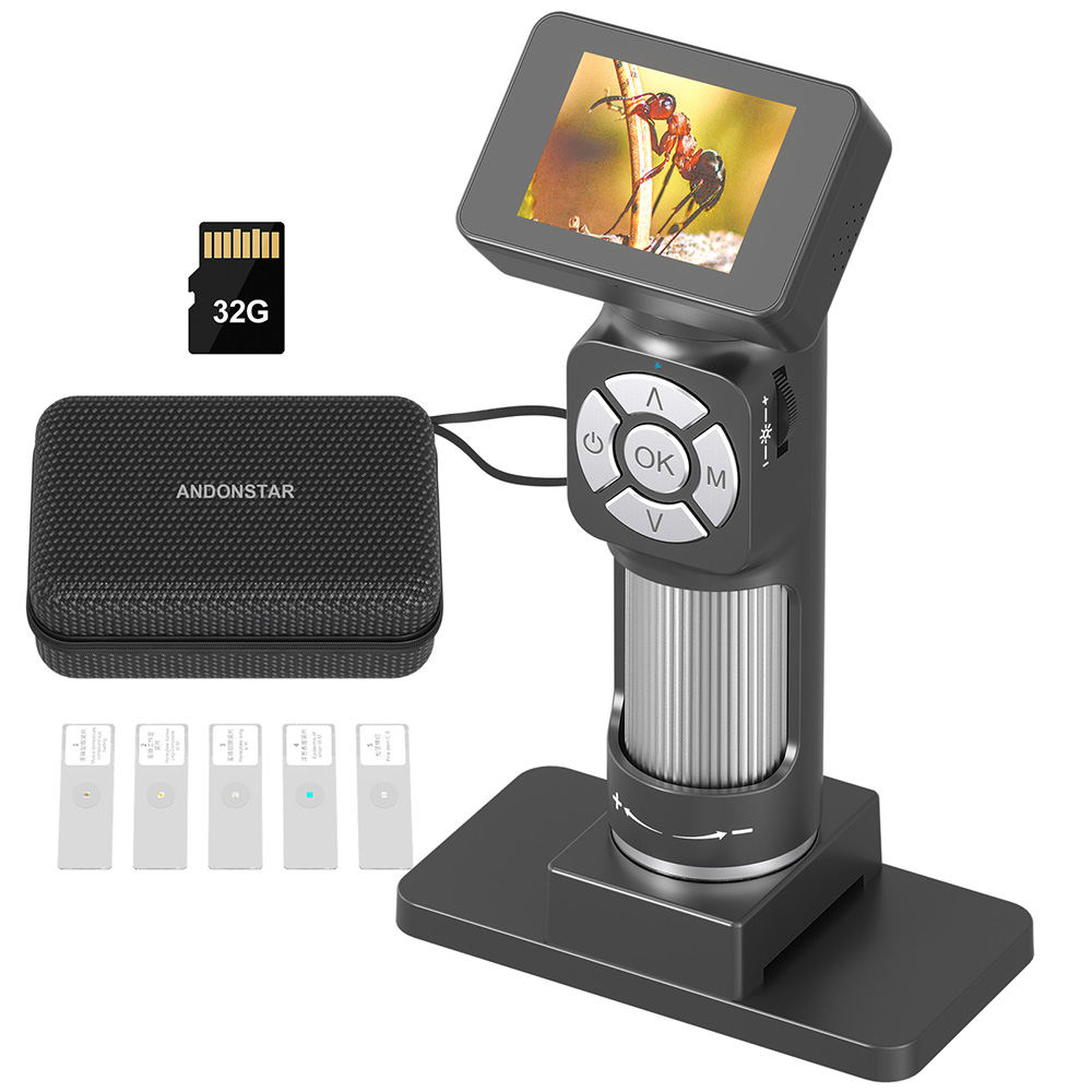 Education Kids Definition - Andonstar Nuovo 50x-500x USB Bambini Microscopio