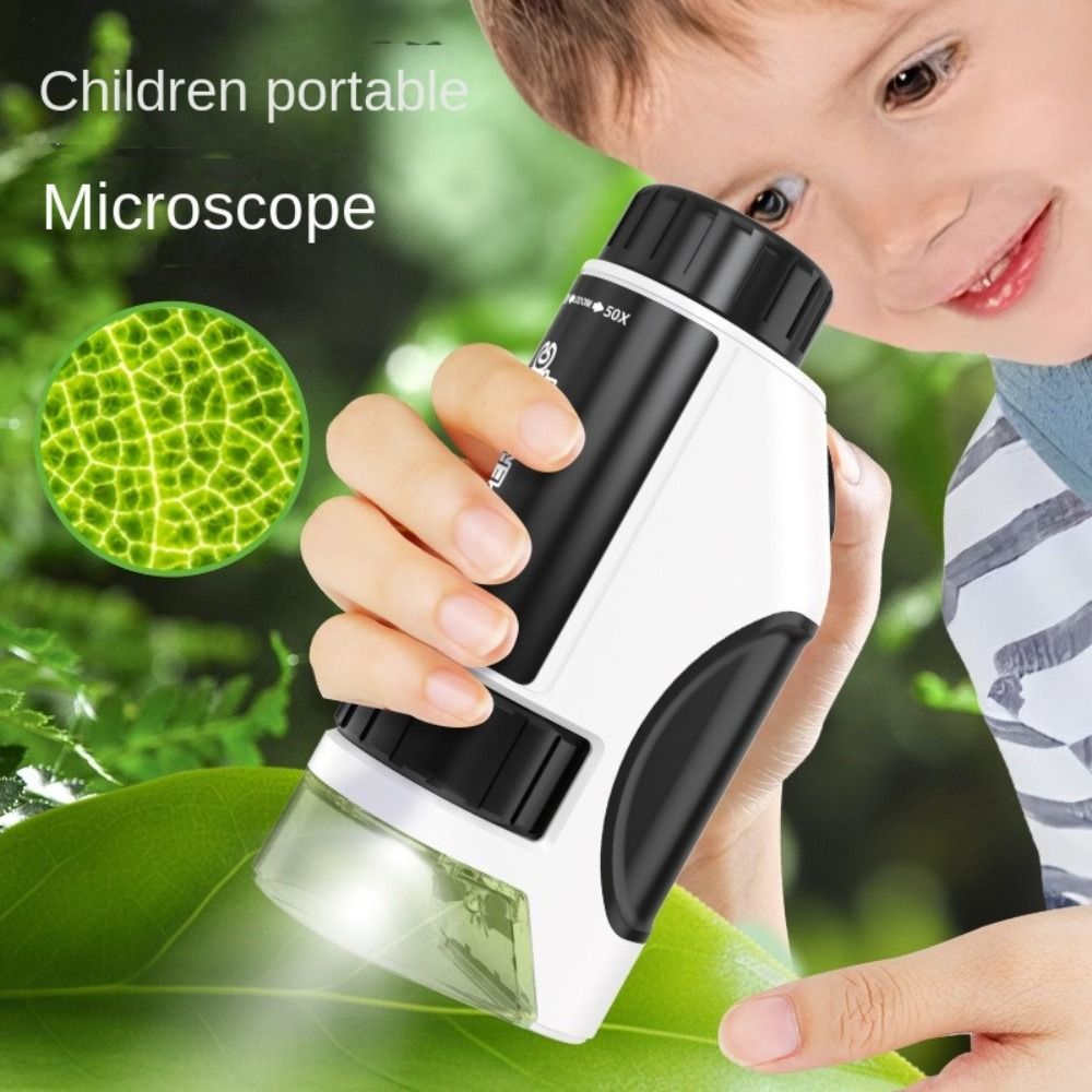 Education Kids Definition - Microscopio portatile per bambini Sorgente luminosa