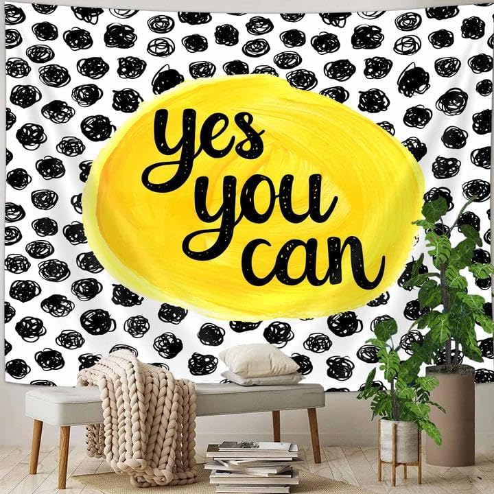 Kids Education Motivation - Arazzo con citazione motivazionale ispiratrice Uokiuki,