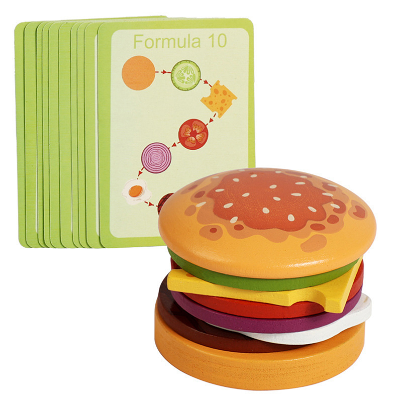 Happy Kids Education - 【HAPPY】Giocattoli impilabili in legno a forma