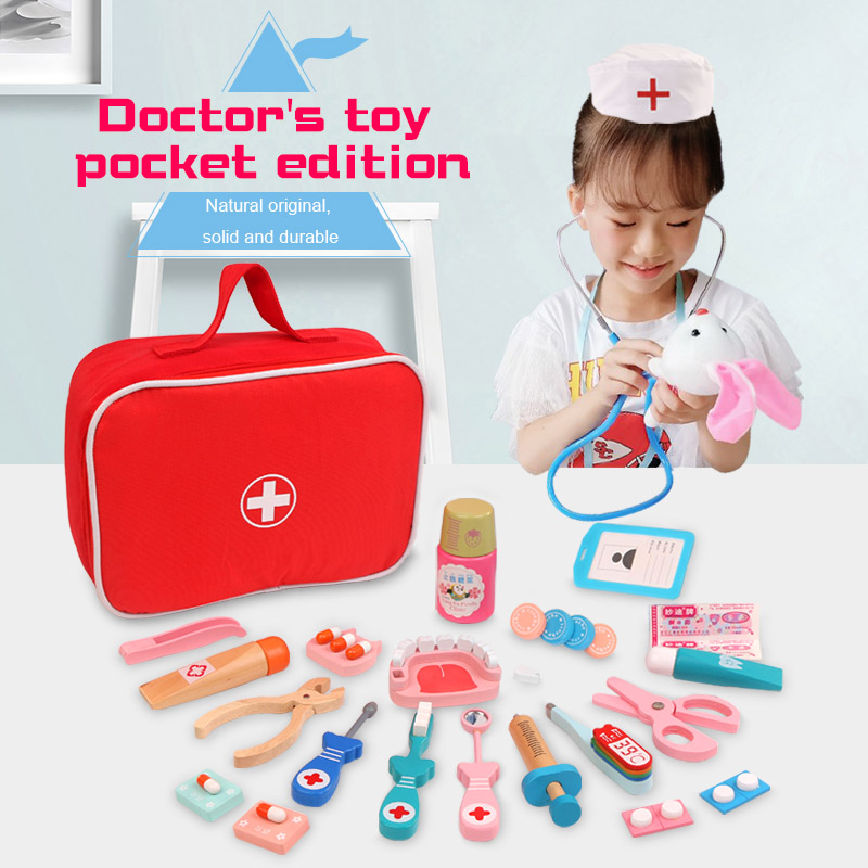 Kids Doctor Education - Giocattoli in legno per il gioco