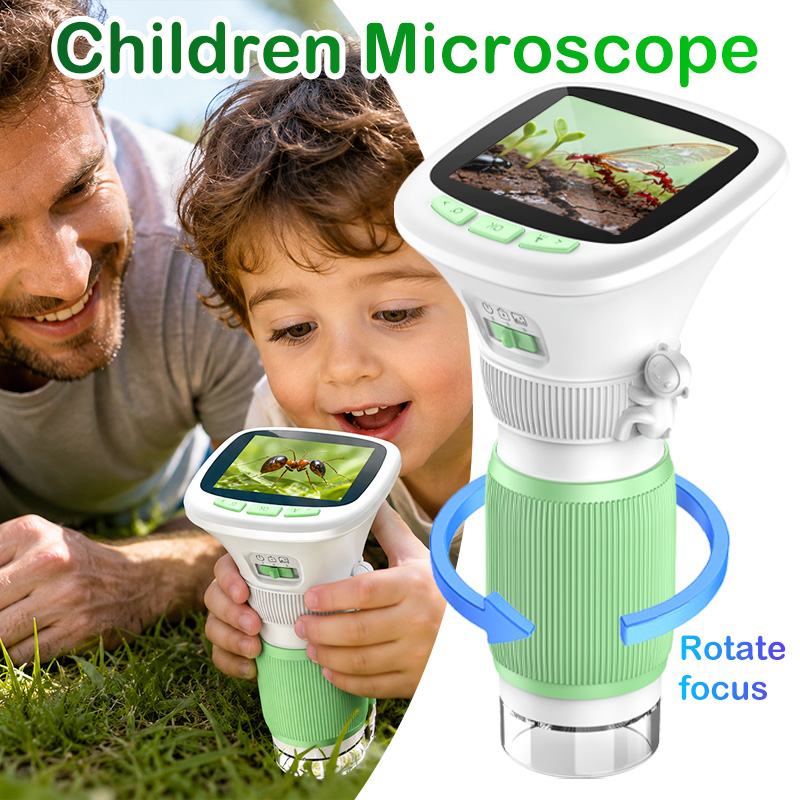 Education Kids Definition - Microscopio Digitale Portatile per Bambini 1000X