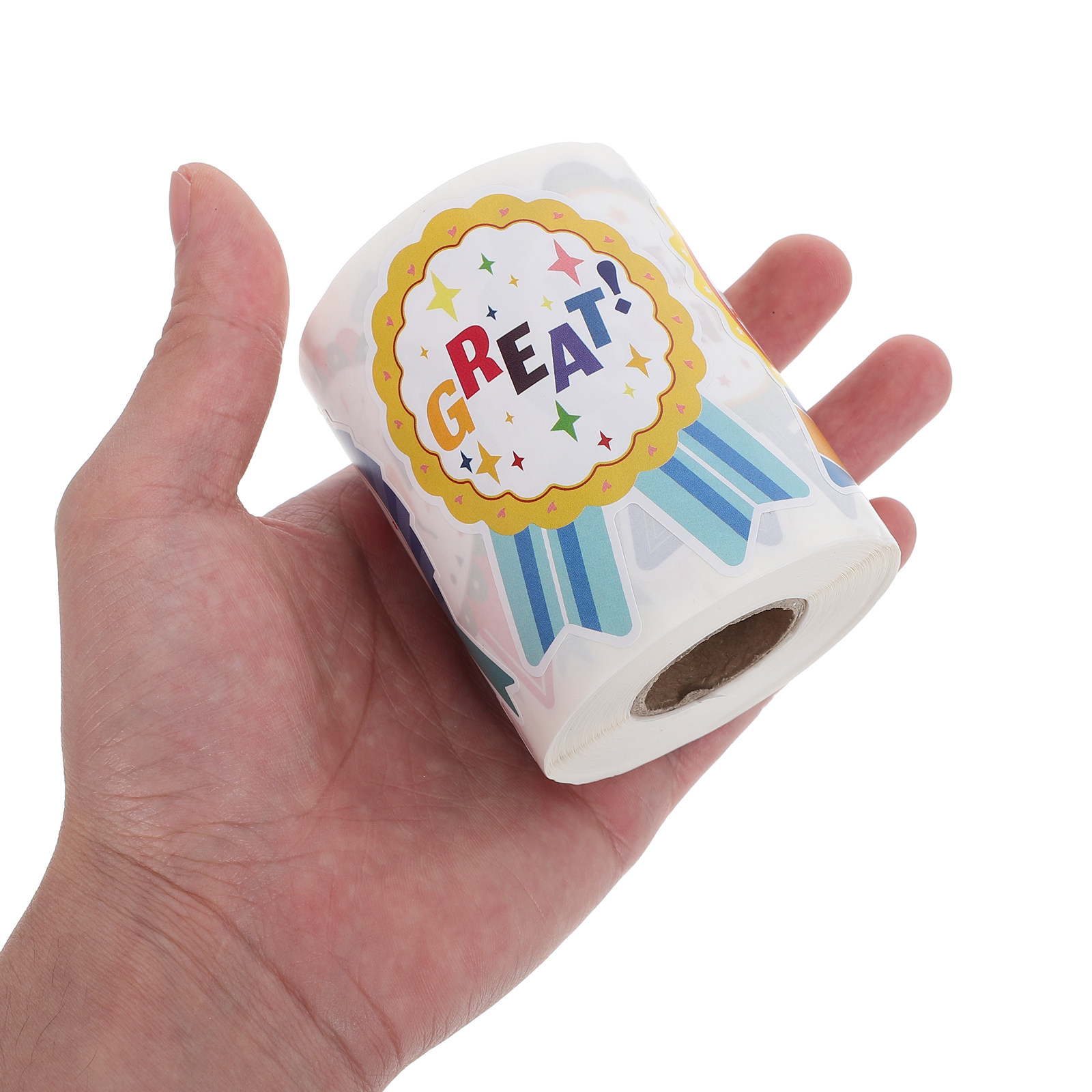Kids Education Motivation - Adesivi Assortiti per Bambini, Rotolo di