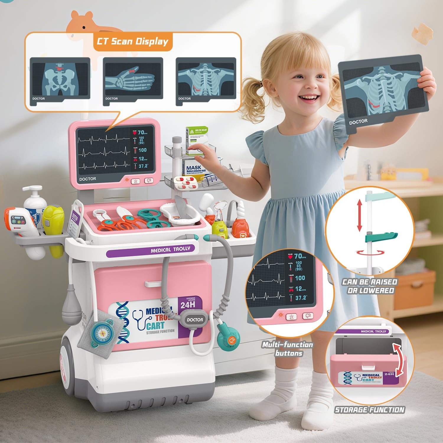 Set Medico Deluxe per Bambini, - Kids Doctor Education recensione e prezzo