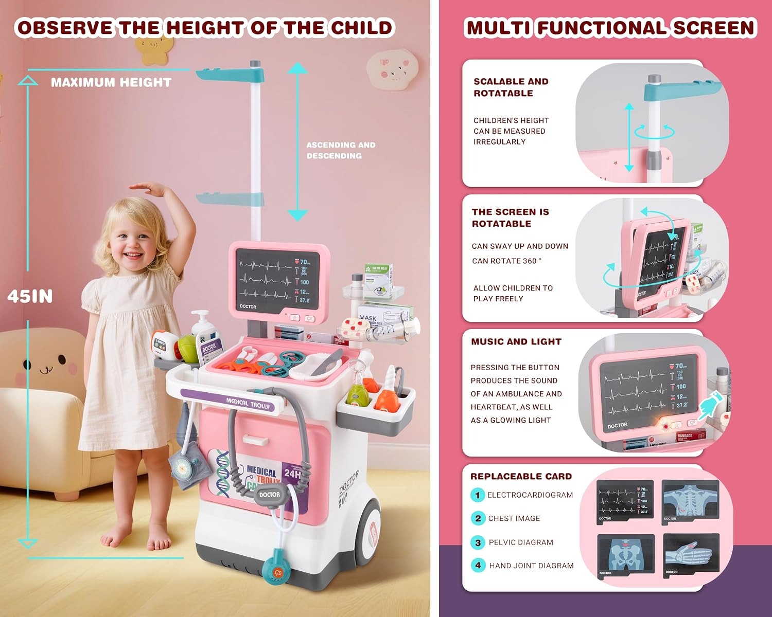 Set Medico Deluxe per Bambini, - Kids Doctor Education recensione e prezzo