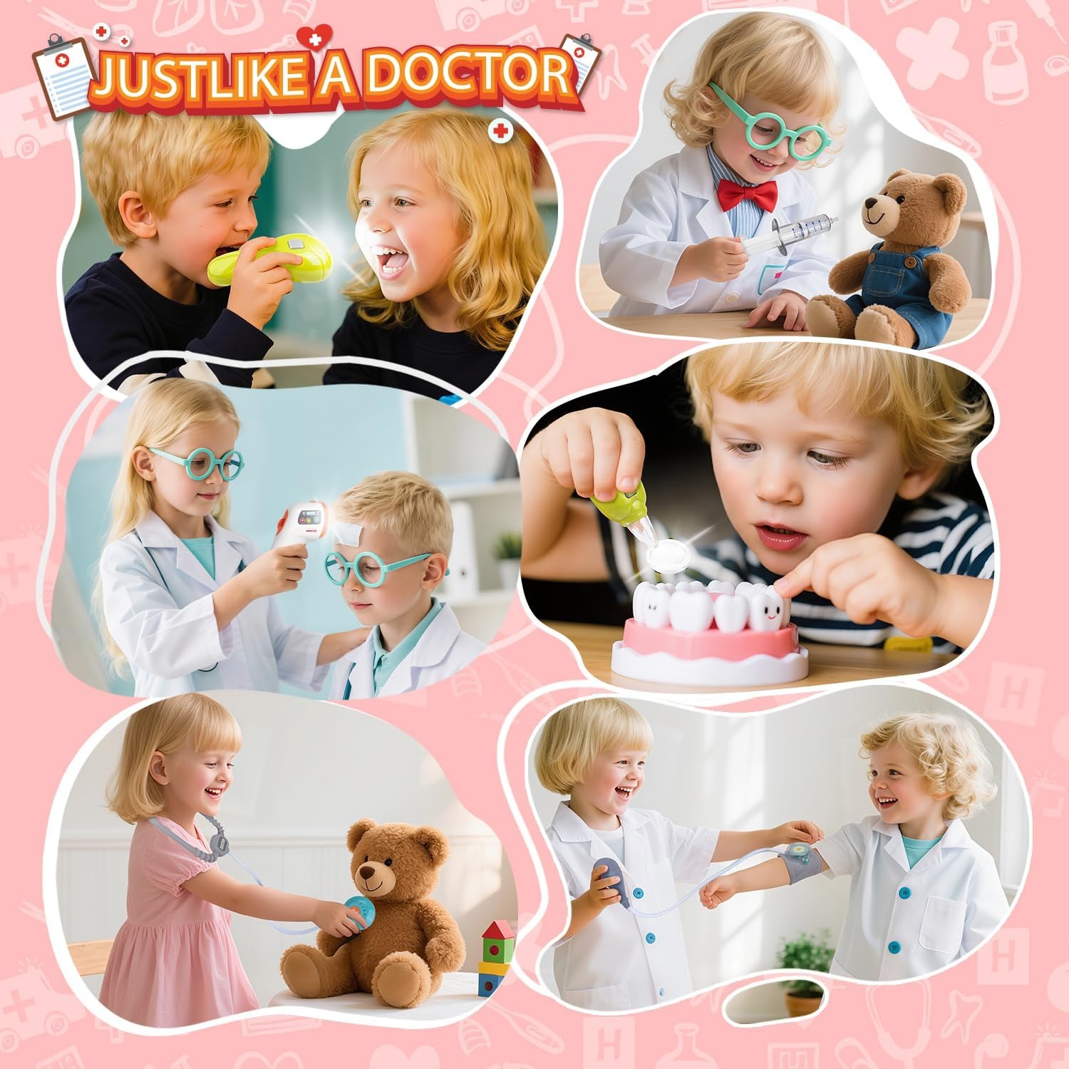 Set Medico Deluxe per Bambini, - Kids Doctor Education recensione e prezzo