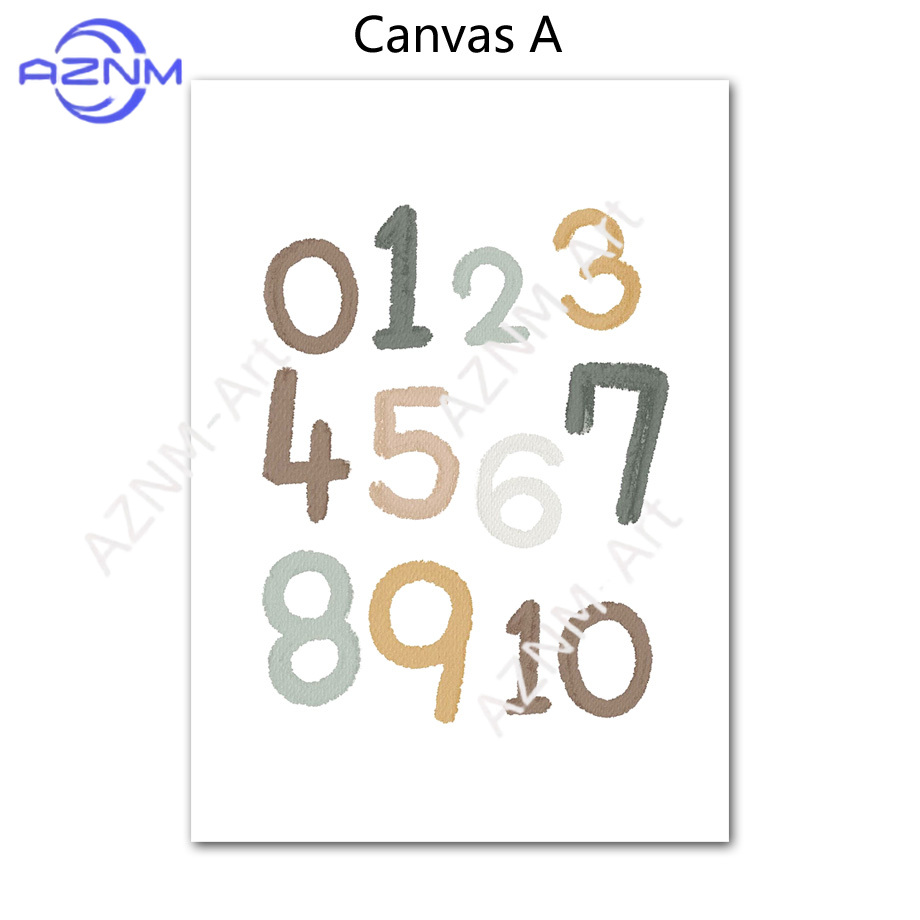 1/2 Pezzi Poster Educativi con - Kids Education Room recensione e prezzo