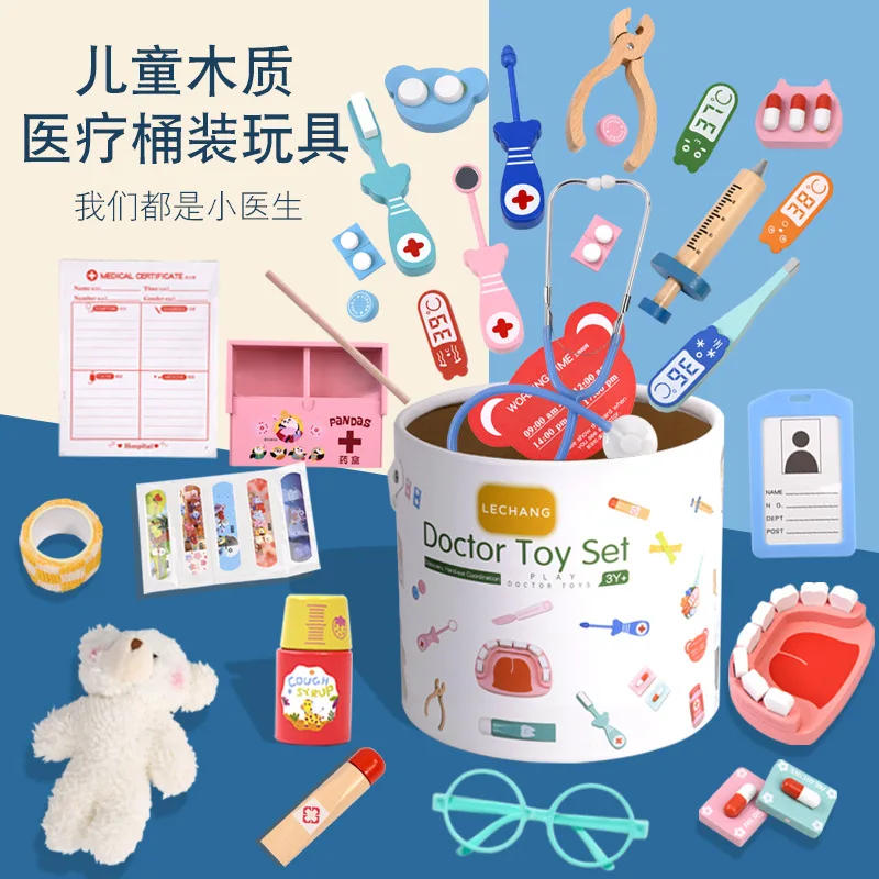 Gioco di finzione in legno Set - Kids Doctor Education recensione e prezzo