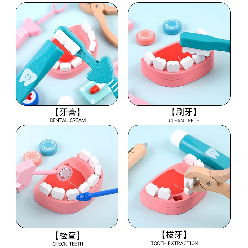 Gioco di finzione in legno Set - Kids Doctor Education recensione e prezzo