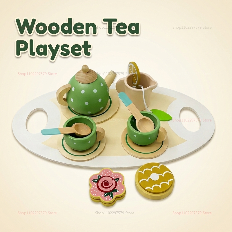 Set da Tè in Legno per Bambini - Happy Kids Education recensione e prezzo