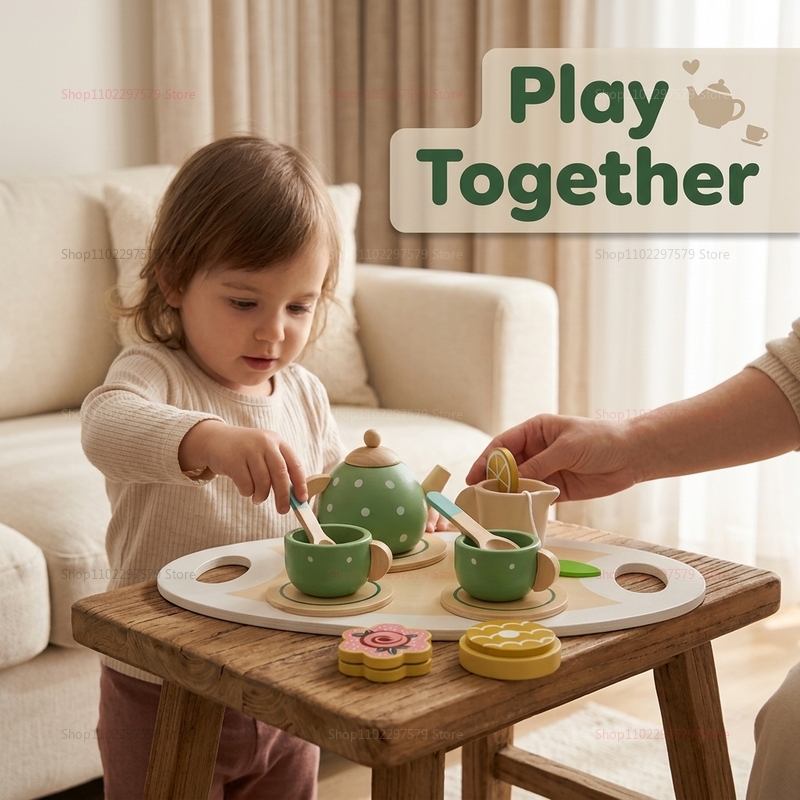Set da Tè in Legno per Bambini - Happy Kids Education recensione e prezzo