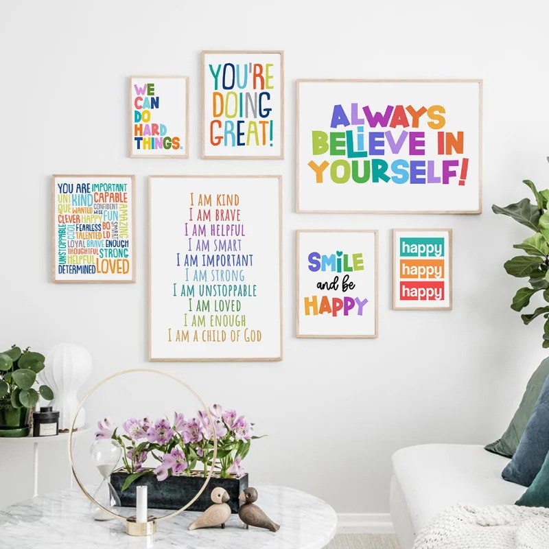 Poster Ispirazionale per Aula  - Kids Education Motivation recensione e prezzo