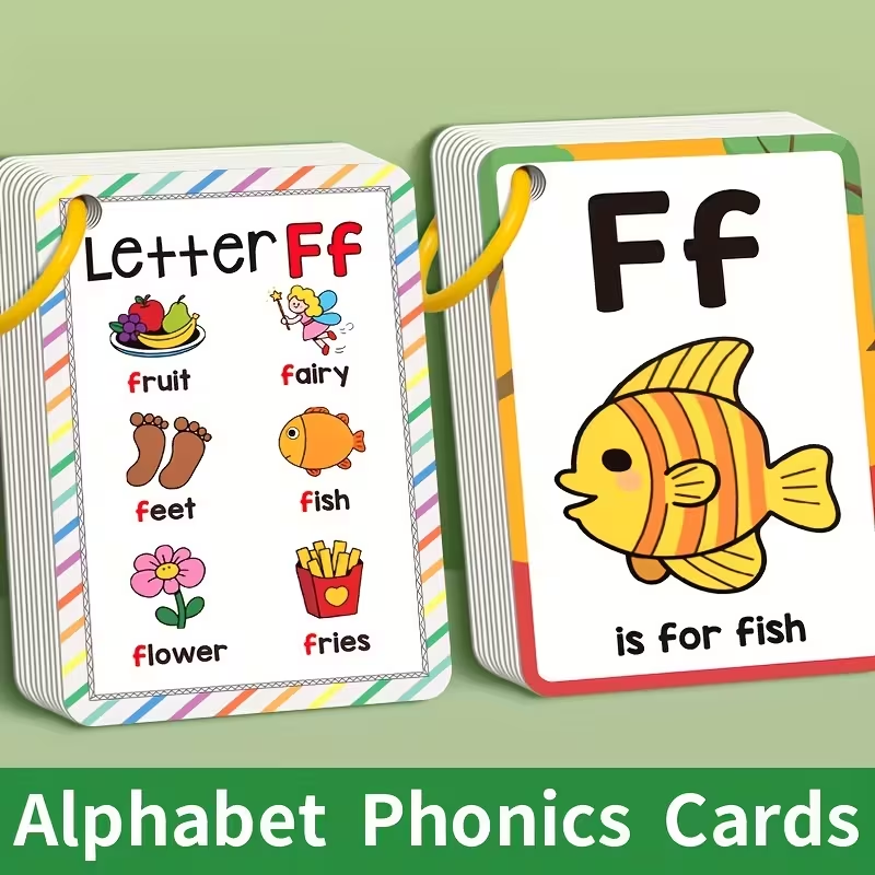 Carte Flash dell'Alfabeto per  - Phonics Card Game recensione e prezzo