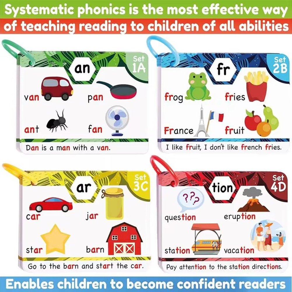 ROSQ Phonics Sight Words Sched - Phonics Card Game recensione e prezzo