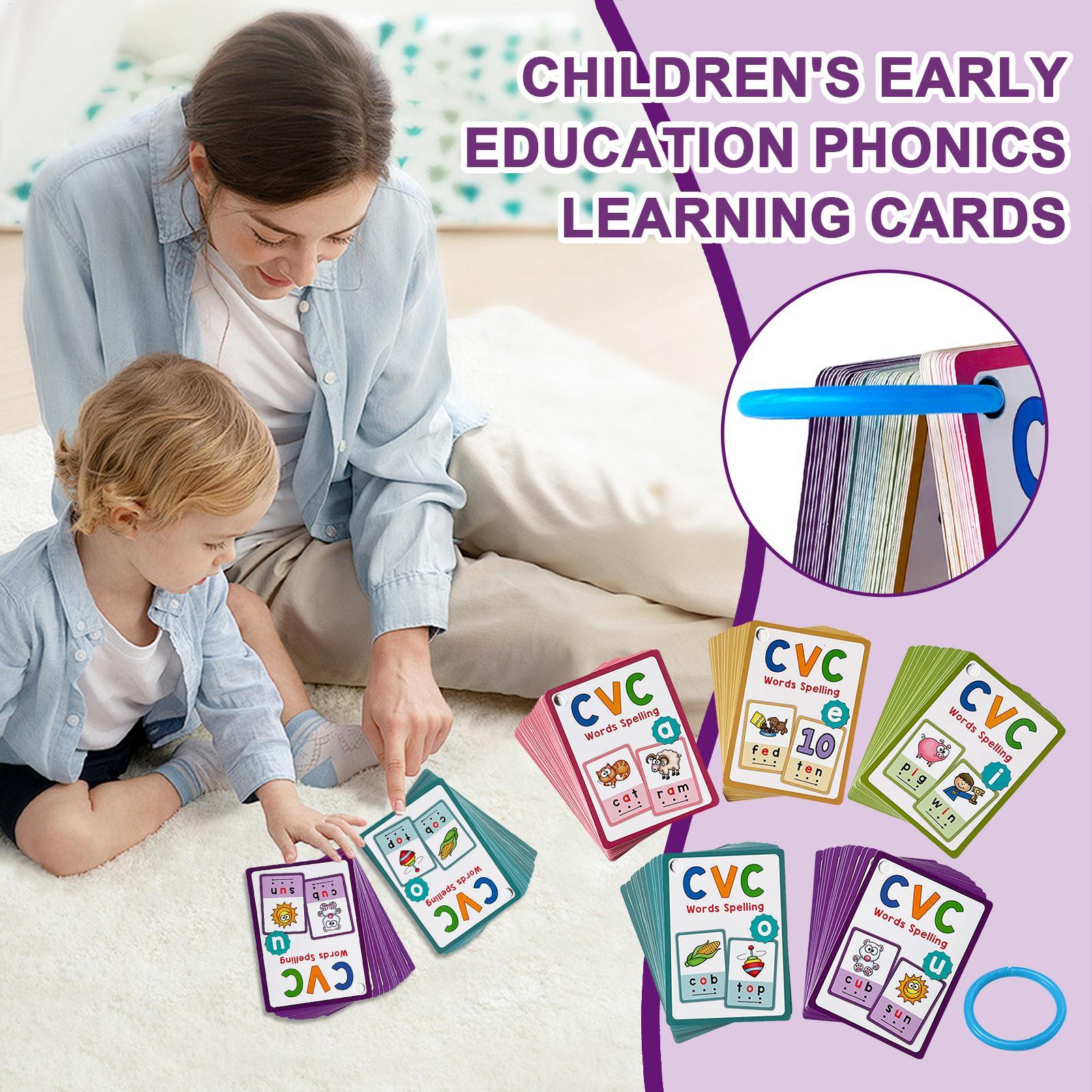 Montessori Bambini Parole ingl - Phonics Card Game recensione e prezzo
