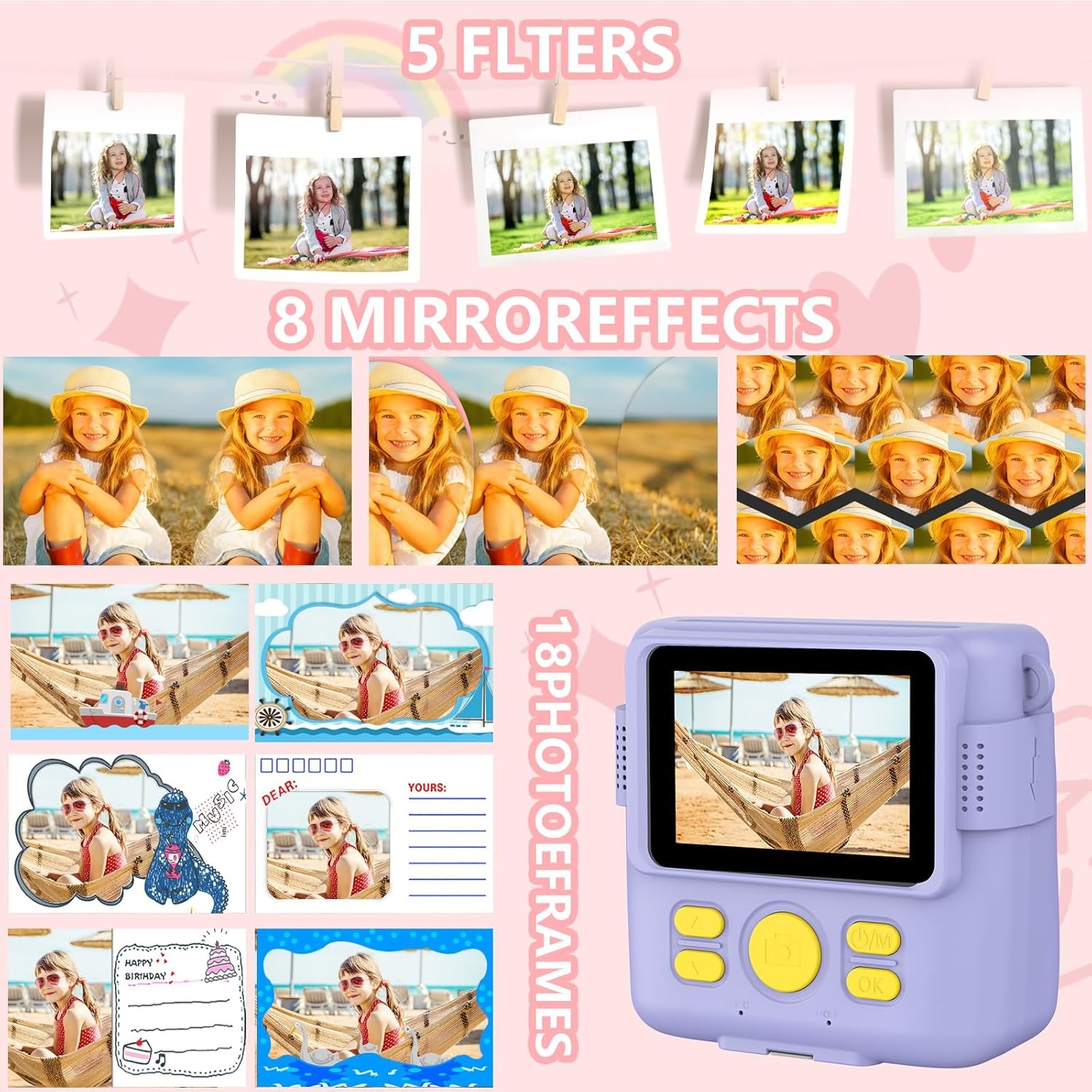 InstantPrint Camera per bambin - Kids Physical Education Videos recensione e prezzo