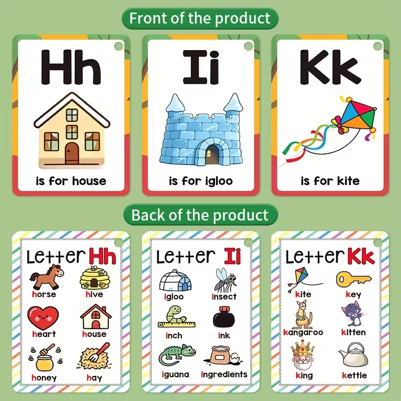Carte Flash dell'Alfabeto per  - Phonics Card Game recensione e prezzo