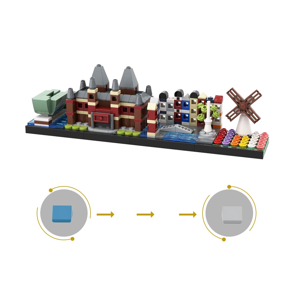 MOC City Movie Amsterdamed Sky - Kids Education Pdf recensione e prezzo
