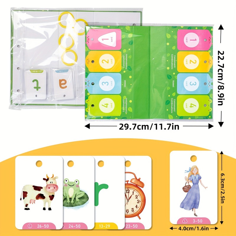 AotBlcer 129 pezzi Gioco Word  - Phonics Card Game recensione e prezzo
