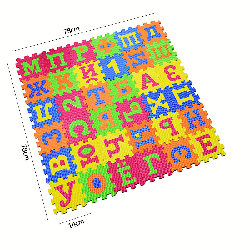 Tappetino alfabeto russo i bam - Kids Educational Mat recensione e prezzo