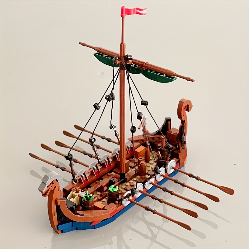 MOC Medievale Vichingo Nave 46 - Kids Education Allowance recensione e prezzo