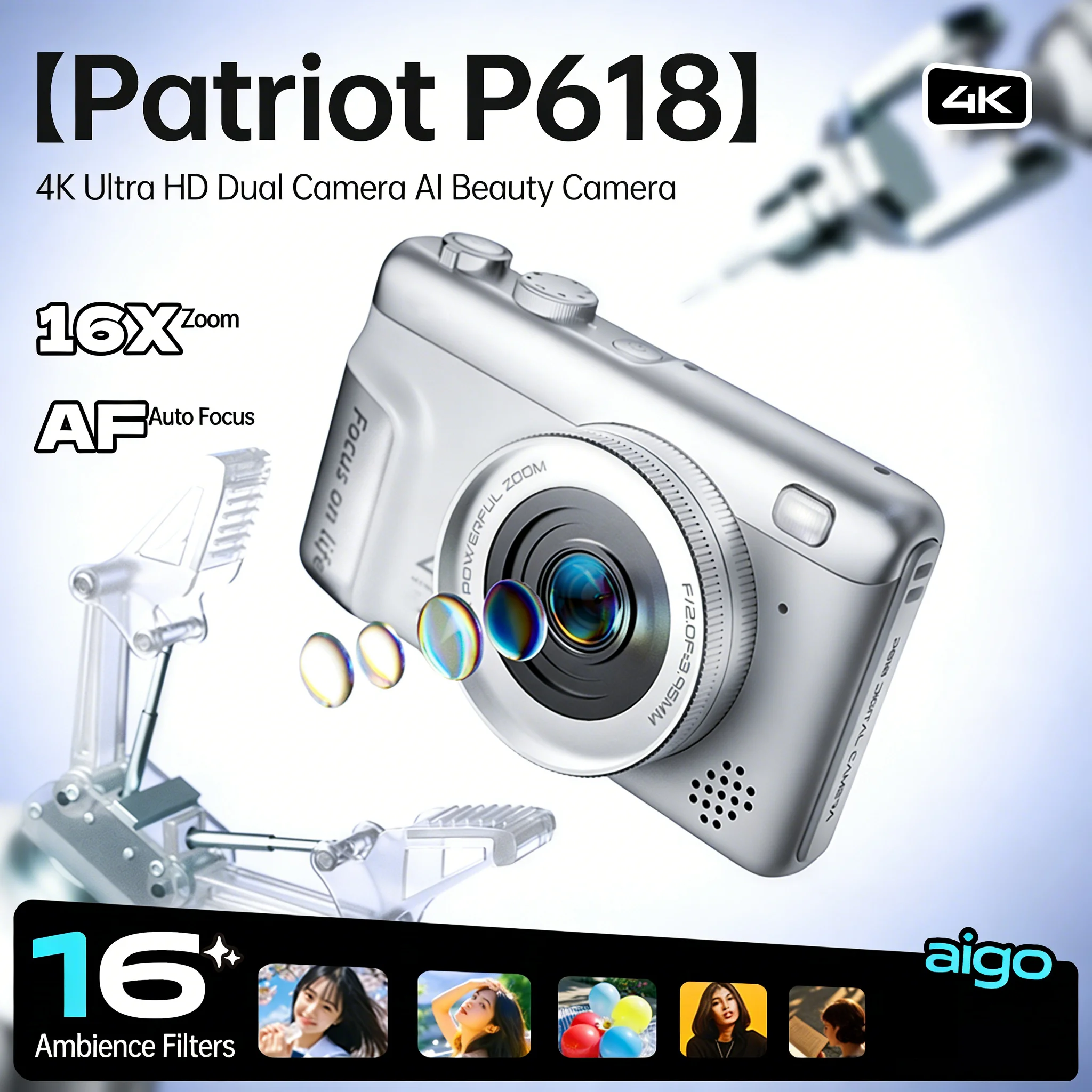 Fotocamera Digitale 4K Mini Re - Kids Physical Education Videos recensione e prezzo