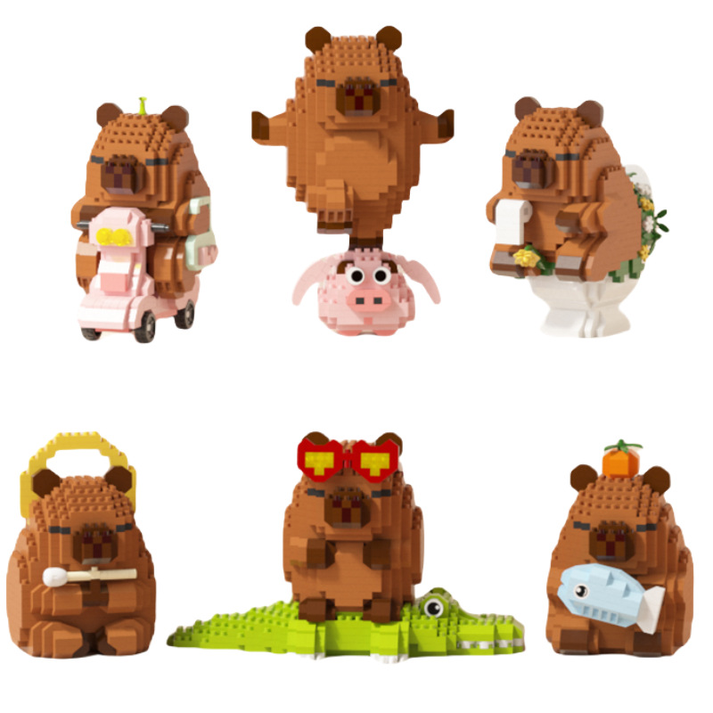 Happy Capybara Building Blocks - Happy Kids Education recensione e prezzo