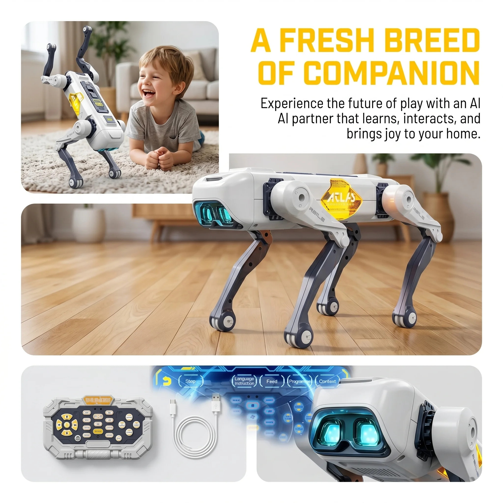 Cane Robot Intelligente AI, Co - Kids Education App Free recensione e prezzo