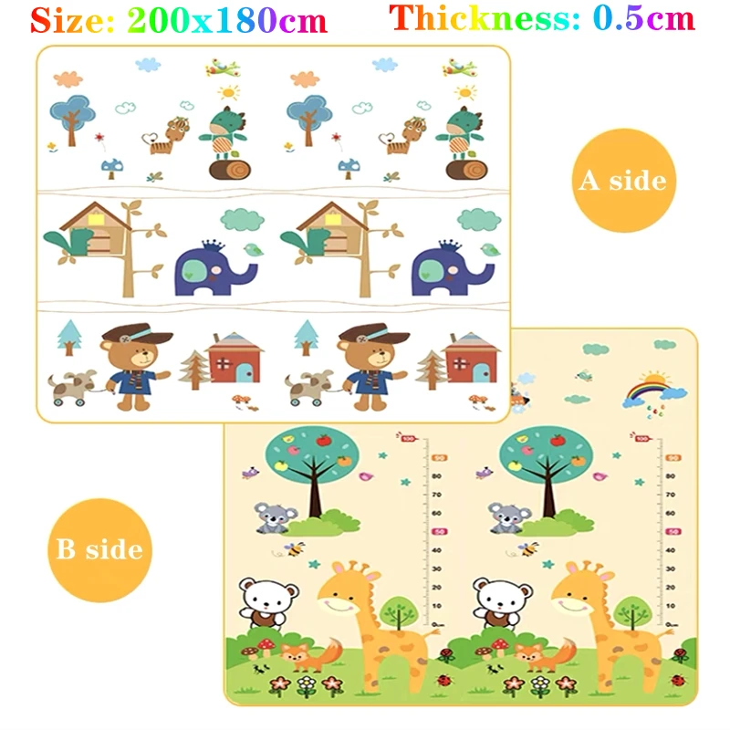 200x180 cm di Spessore 0.5 cm  - Kids Education Allowance recensione e prezzo