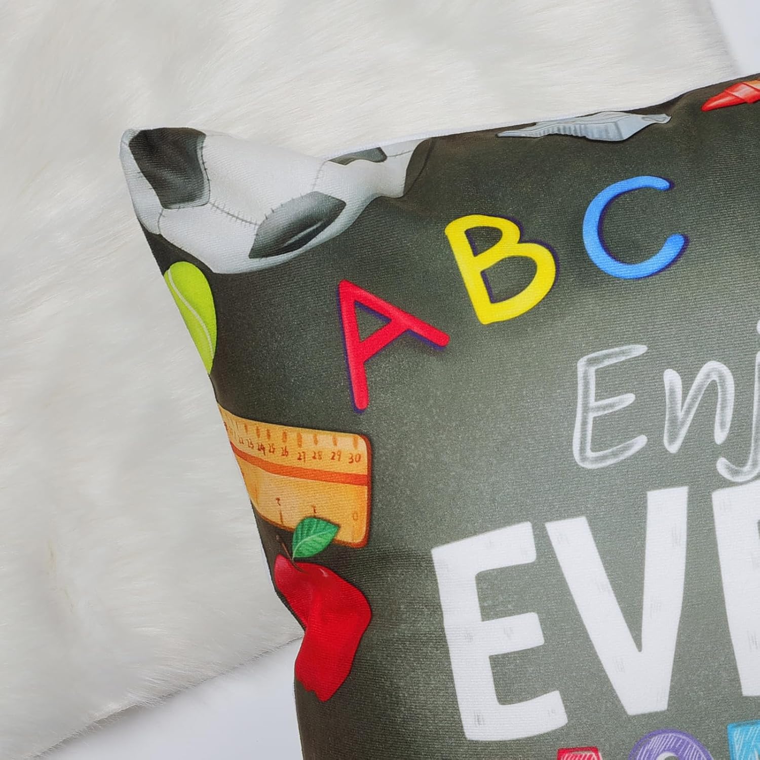 Set di 4 Federe per Cuscini De - Kids Education Motivation recensione e prezzo